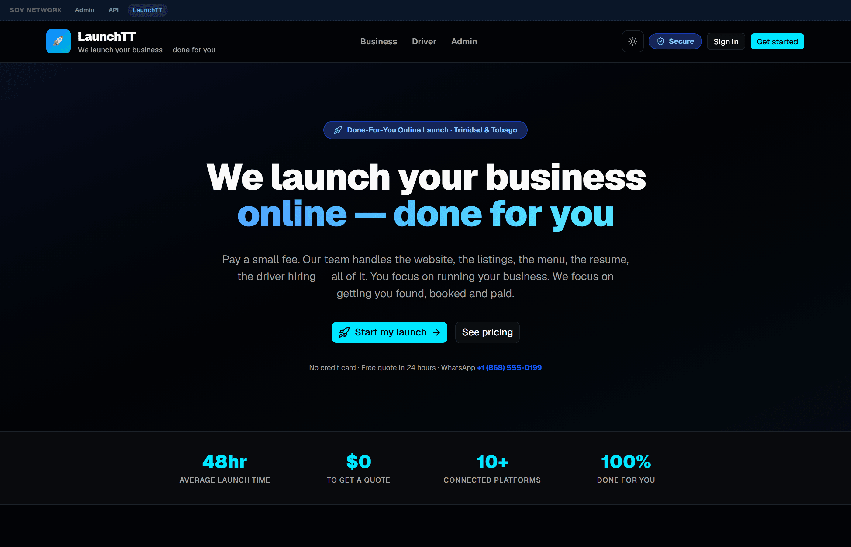 LaunchTT screenshot